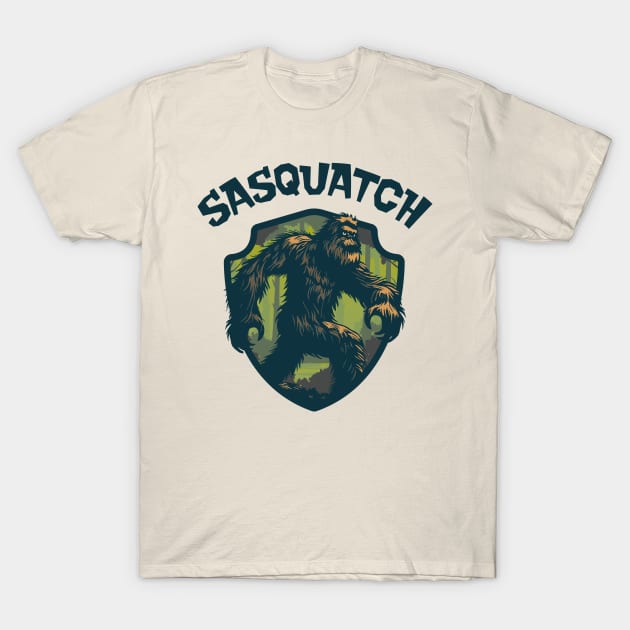 Sasquatch T-Shirt by Pufahl